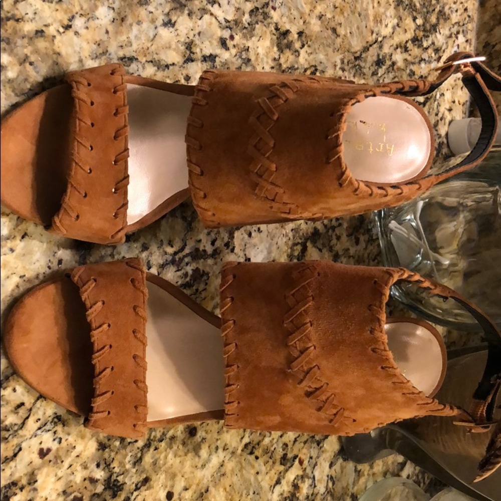 Nicole Miller -Art Elise suede sandals size 7 1/2